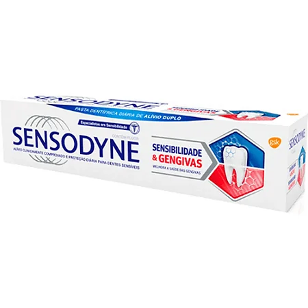 Creme Dental Sensodyne Sensibilidade e Gengivas Whitening 100g