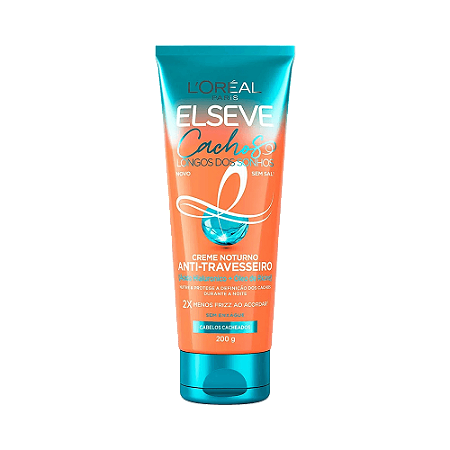 Creme Noturno Elseve Cachos Longos dos Sonhos 200g