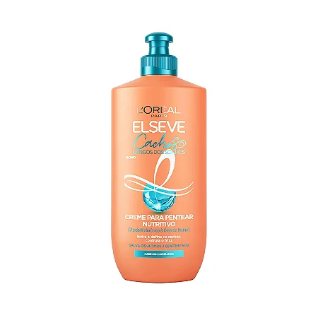 Creme para Pentear Elseve Quera Liso Leve e Sedoso 250ml