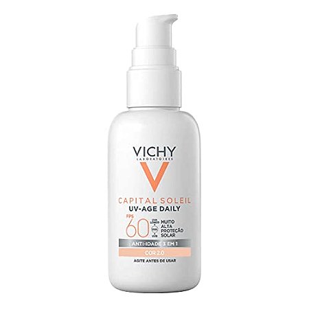 Vichy Capital Soleil Uv-Age Daily FPS 60 Cor 2.0 Anti-idade 40g