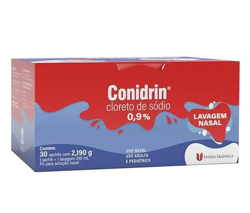 Conidrin 0,9% refil com 30 sachês