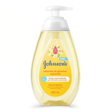 Sabonete Líquido Johnson's Camomila 400ml