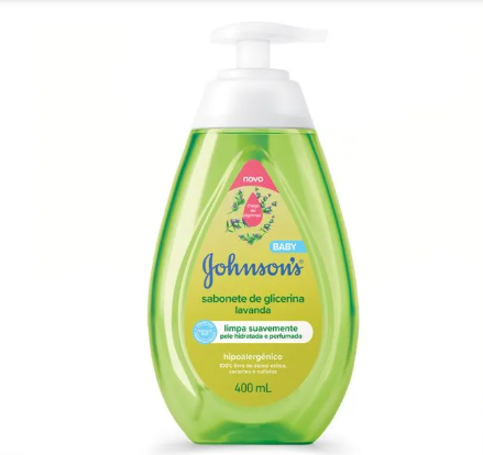 Sabonete Líquido Johnson's Lavanda 400ml