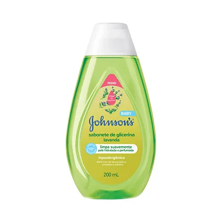 Sabonete Líquido Johnson's Lavanda 200ml