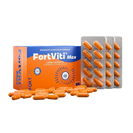 Fort Life Fortviti Max com 60 cápsulas