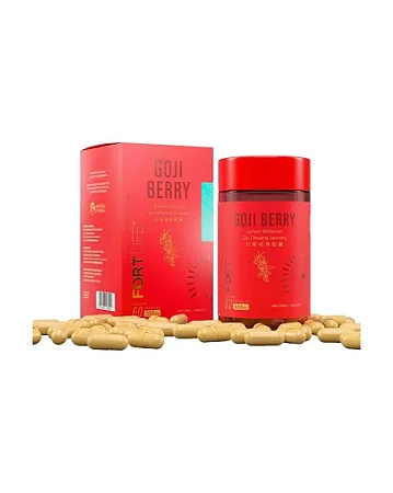 Fort Life goji berry 500 mg com 60 cápsulas