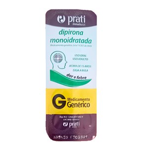 Dipirona Sódica 1g com 30 Comprimidos