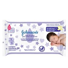 Lenços Umedecidos Johnson's Hora do Sono 48 un