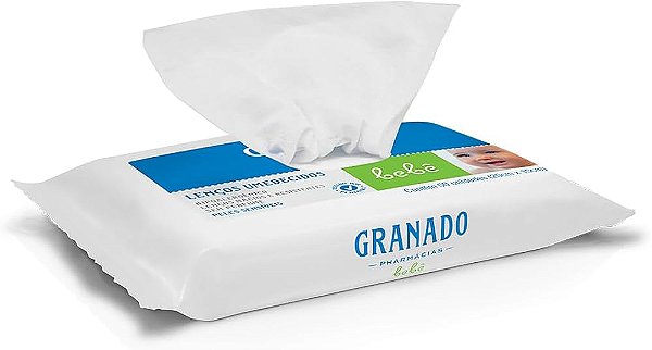 Lenços Granado Pele Sensível 50 un