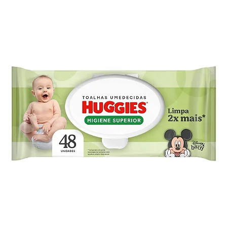 Lenços Huggies Classic 48 un