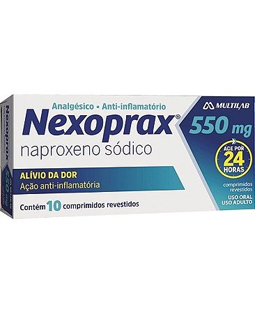Nexoprax 550mg com 10 Comprimidos