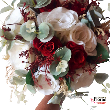 Buquê para Noivas em Flores Desidratadas A - Locação