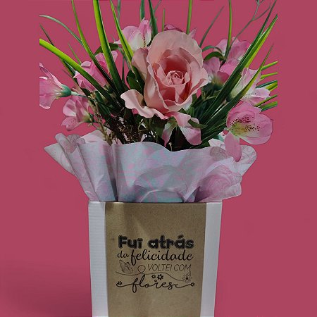 Arranjo Flores Permanentes Elegante para Decoração