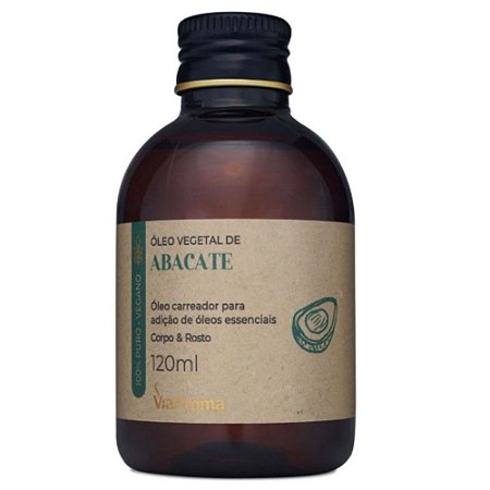 Óleo Vegetal Abacate Via Aroma - 120ml