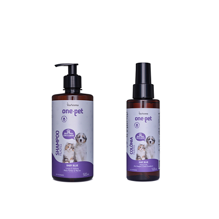Kit Pet Feliz Filhote - Shampoo e Colônia