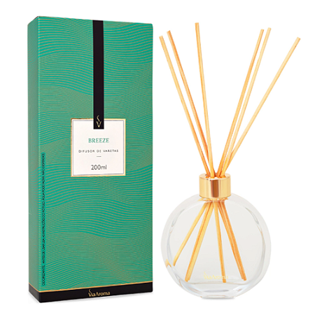 Difusor de Varetas Breeze Via Aroma - 200ml