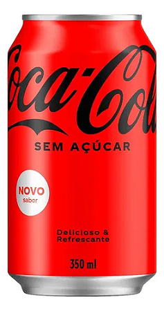 Refrigerante Coca-Cola 350ml Zero