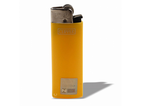 Isqueiro Clipper Mini - Amarelo