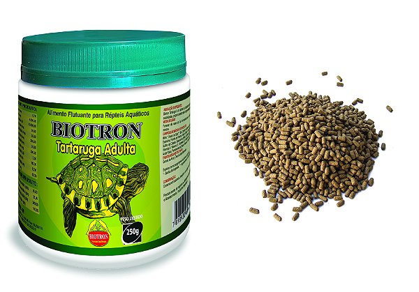 1 Unidade Aquazoo Tartaruga Adulta 250g Biotron
