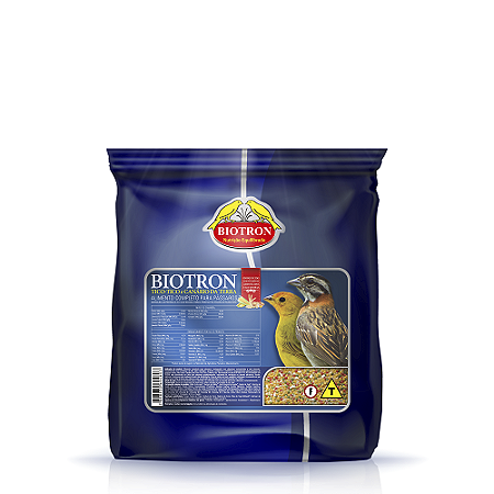 1 Unidade Tico-Tico e Canário Da Terra 500g - Biotron