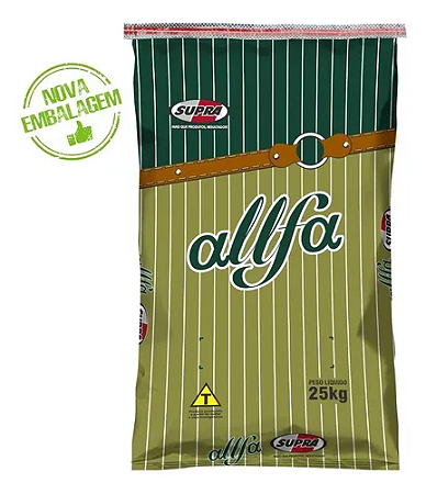 Alfafa Peletizada para Cavalos Supra Allfa Mel 25KG