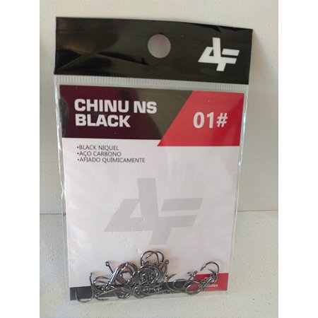 Anzol Chinus NS Black Nº 01 C/ Fisga Albatroz