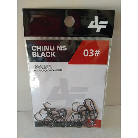 Anzol Chinus NS Black Nº 03 C/ Fisga Albatroz