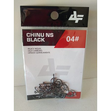 Anzol Chinus NS Black Nº 04 C/ Fisga Albatroz