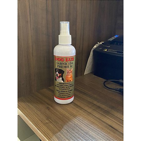 Dog Lux Sarnicida Spray Cães  e Gatos 200ML