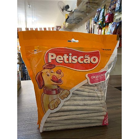 Petiscão palito de couro 6mm 500g