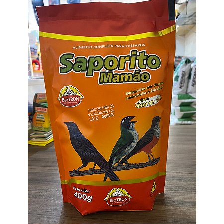 Saporito mamão Biotron 400g