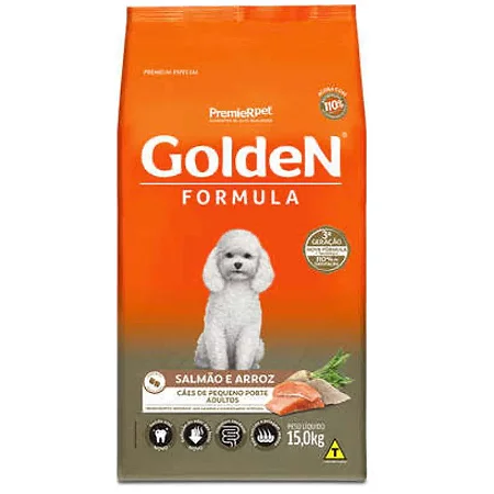 GOLDEN ADULTOS SALMAO MINIBITS 15,0 KG