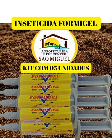 Formigel Anti Formiga Caseiras 10g Mata Formiga com 5 UNIDADES