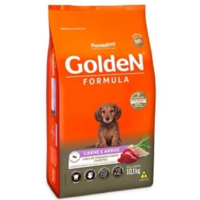 Ração Golden Mini Bits Filhote 10,1 KG Premium Especial