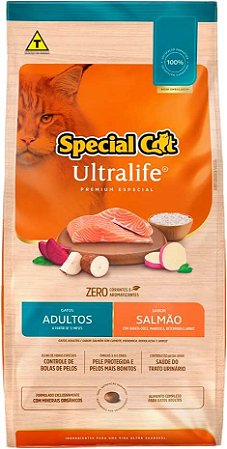 SPECIAL CAT ULTRALIFE AD SALMÃO 20KG