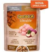 SPECIAL CAT ULTRALIFE CASTR FRANGO 85G SACHE
