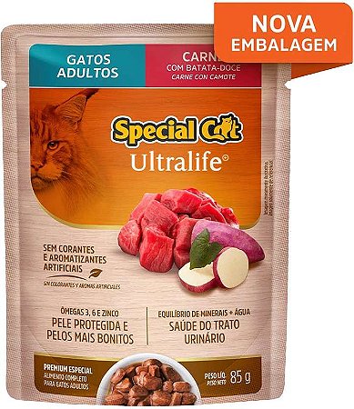 SPECIAL CAT ULTRALIFE AD CARNE 85G SACHE
