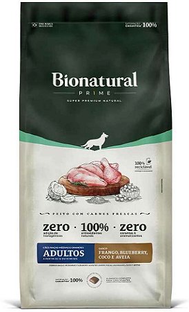 BIONATURAL PRIME CÃES RM AD FRANGO 15KG