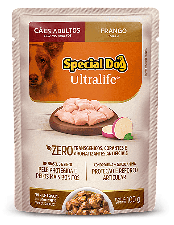 SPECIAL DOG ULTRALIFE FRANGO 100G SACHE