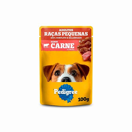 PEDIGREE SACHE RP CARNE MOLHO100G