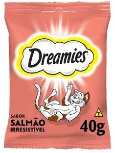 DREAMIES SABOR SALMÃO 40G