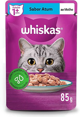 WHISKAS SACHE ADULTO ATUM 85G