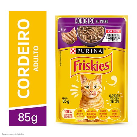 FRISKIES Cordeiro ao Molho 15x85g N1 BR