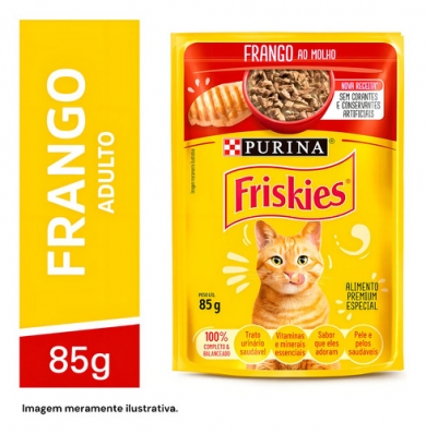 FRISKIES Frango ao Molho 15x85g