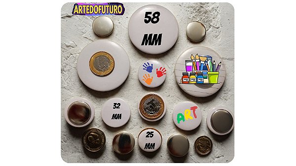 Botton personalizado 3,2 cm / 32 mm