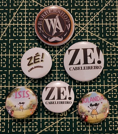 Broche personalizado 5,8 cm / 58 mm