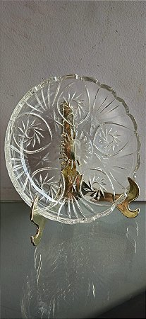 Centro de mesa em vidrão (antiguidade / raridade / relíquia / antiquário)