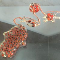 hamsa em acrílico (decoração / amuleto)