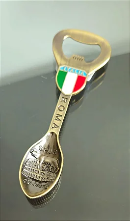 abridor de garrafas com ima (antiguidade / raridade / antiquário / relíquia)