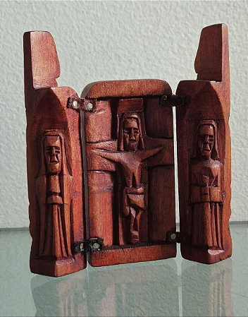 tríptico / oratório (antiguidade / raridade / relíquia / antiquário)
